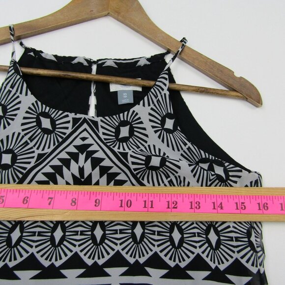 Old Navy Multicolor Tribal Print Halter Maxi Dress Women XS Boho Summer Festival - Picture 12 of 13